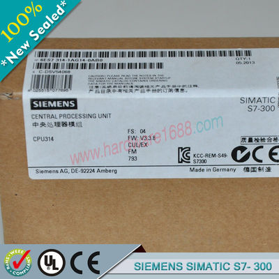 SIEMENS SIMATIC S7-300 6ES7314-6BH04-0AB0 / 6ES73146BH040AB0